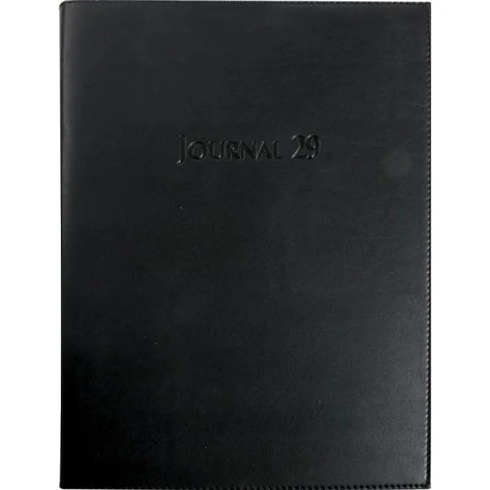 Exacompta - 29422E - Agenda journalier Journal 29/2 Barbara - 2 pages par jour 21cmx29,7cm - Janvier 2023 à Décembre 2023 noir-3