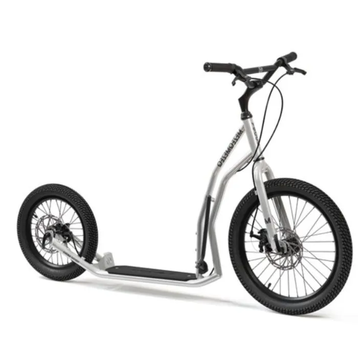 Trottinette - YEDOO - Mezeq Y40 - Argent - 2 roues - Freins à disque-1
