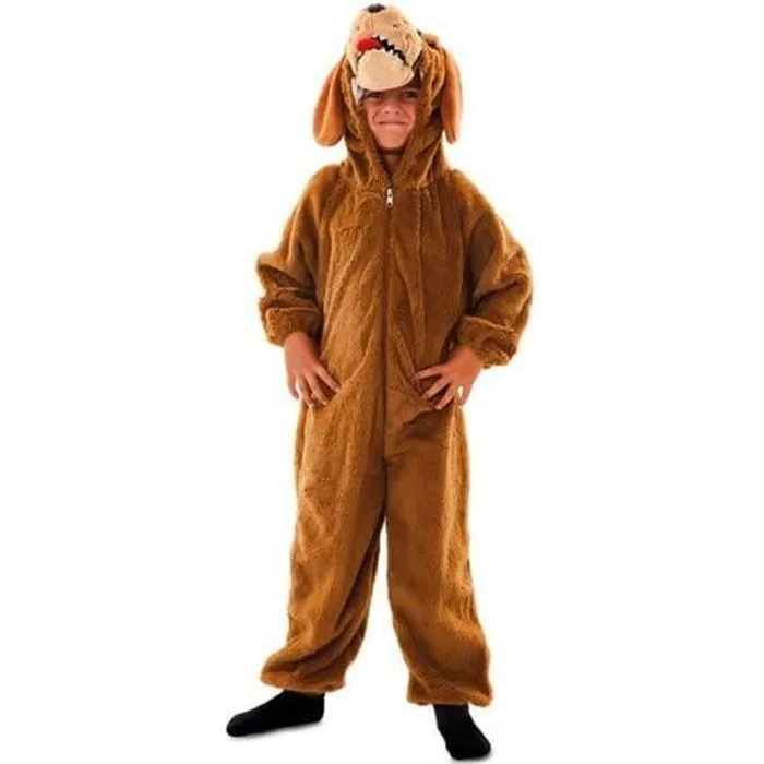 Déguisement Chien Marron Enfant et Bébé - Disfrazzes - Combinaison avec Capuche - Intérieur-0