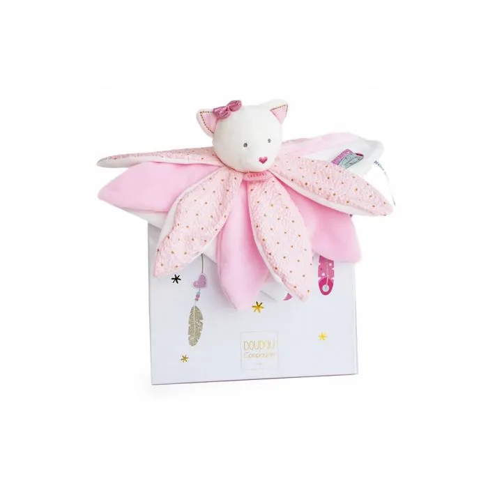 DOUDOU ET COMPAGNIE Attrape-rêve - Doudou Chat 26cm-0