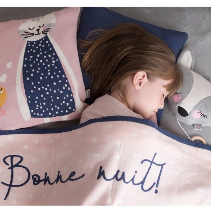 Couverture pour en coton bio CHATON-1