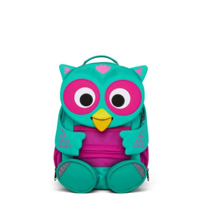 Sac à dos - Grands Amis - Chouette - 8 litres - Vert - Enfant-0