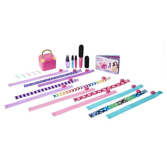 COOL MAKER - Hollywood Hair Studio - 6056639 - Machine pour créer coiffures sur cheveux et accessoires - Loisirs créatifs enfants-2