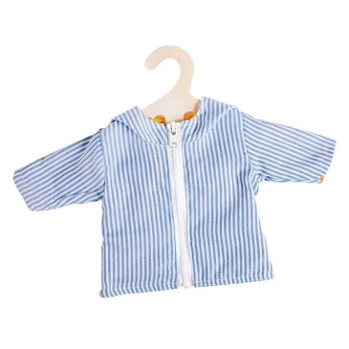 Veste réversible pour poupée Heless - Modèle 11517 - Jaune - Pour poupées de 35 à 45 cm-1
