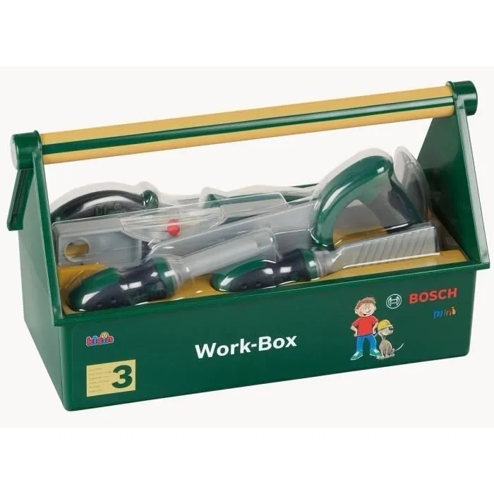BOSCH - Jouet - Caisse à Outils Profiline pour Enfant-2