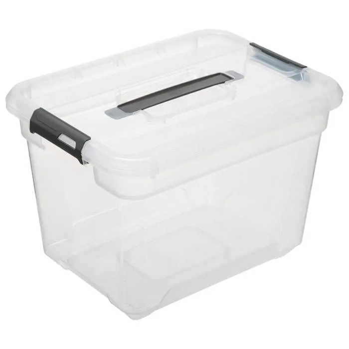 5five - boîte en plastique transparente 18l "solutions+"-0