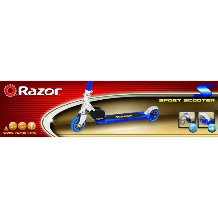RAZOR Trottinette enfant S Scooter Bleu-3