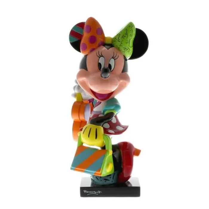 Figurine - Disney - Minnie Mouse - Shopping - Résine - 20cm-0