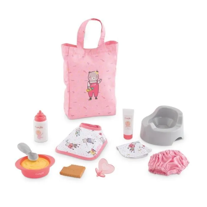 COROLLE - Grand Coffret d'accessoires pour poupon 30 cm - 11 accessoires factices - dès 18 mois-0