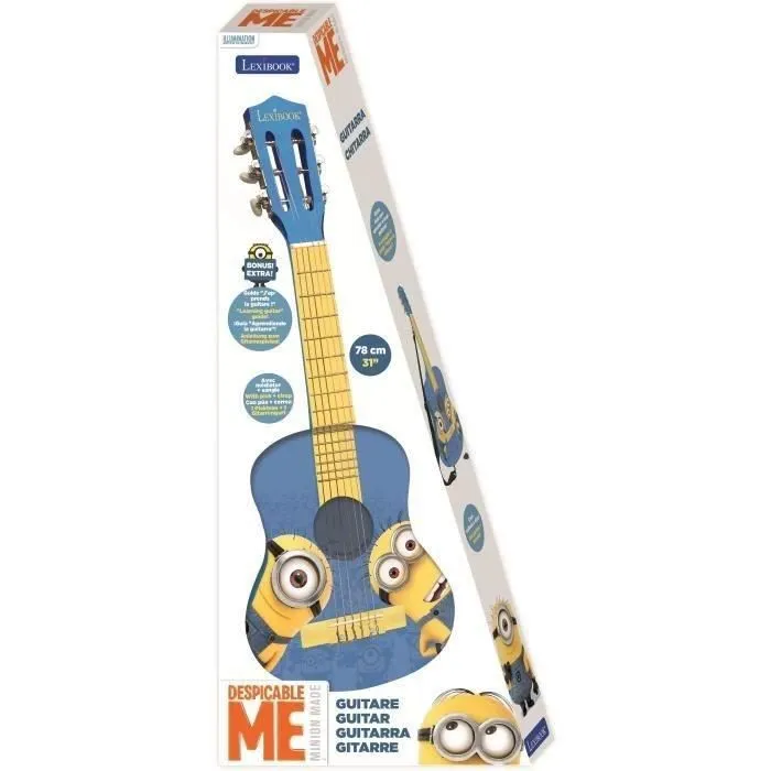 Guitare Acoustique Les Minions - 78cm-2