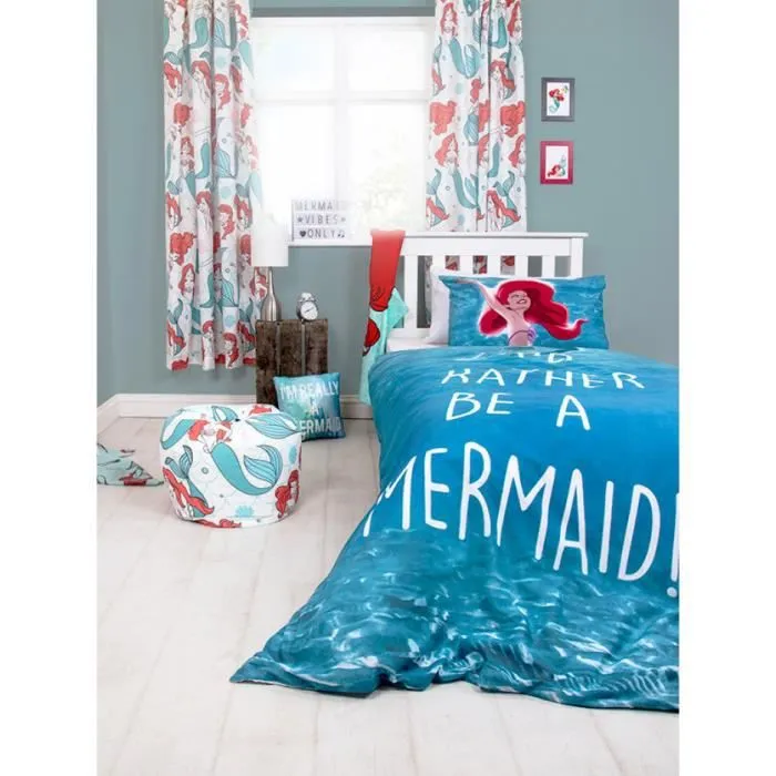 Housse de couette - Disney - Princess - 135x200 cm - Réversible - Multicolore-2