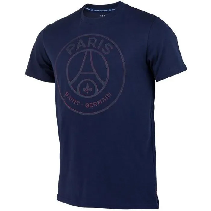 T-shirt - PARIS SAINT GERMAIN - PSG - Bleu - Coton - Manches courtes-0