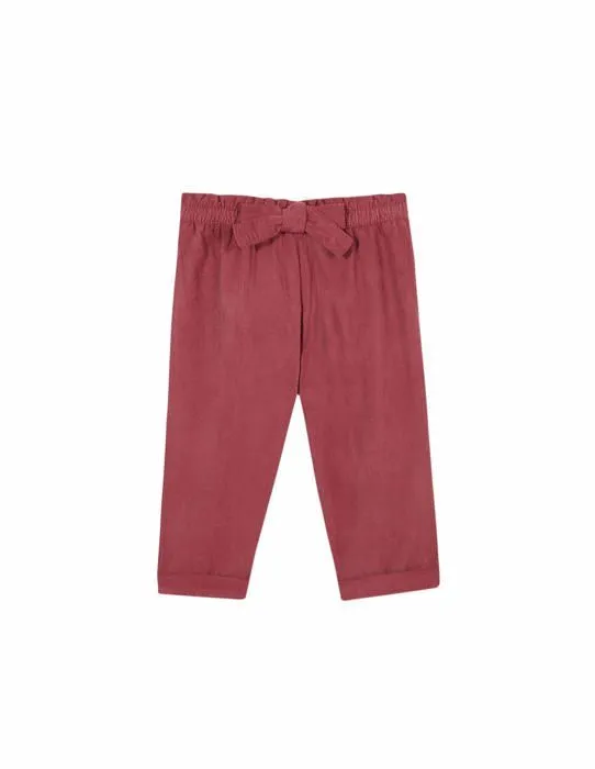 Pantalon Gocco - W07PLTCA901TA - Pantalon Detalle Lazo Mixte Enfant-0