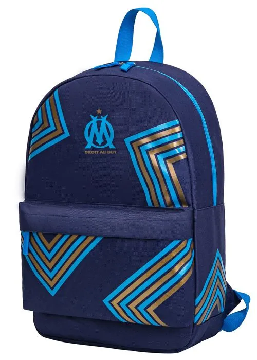 Sac à dos scolaire - OLYMPIQUE DE MARSEILLE - OM - Polyester - 30x43x14 cm - Garçon-1