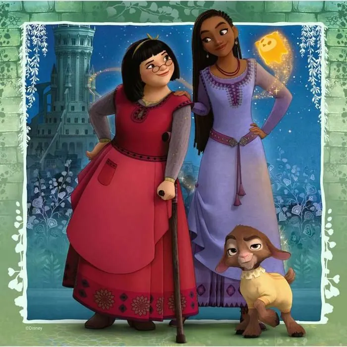 Puzzles 3x49 pièces :  Disney Wish : Le souhait d'Asha-3