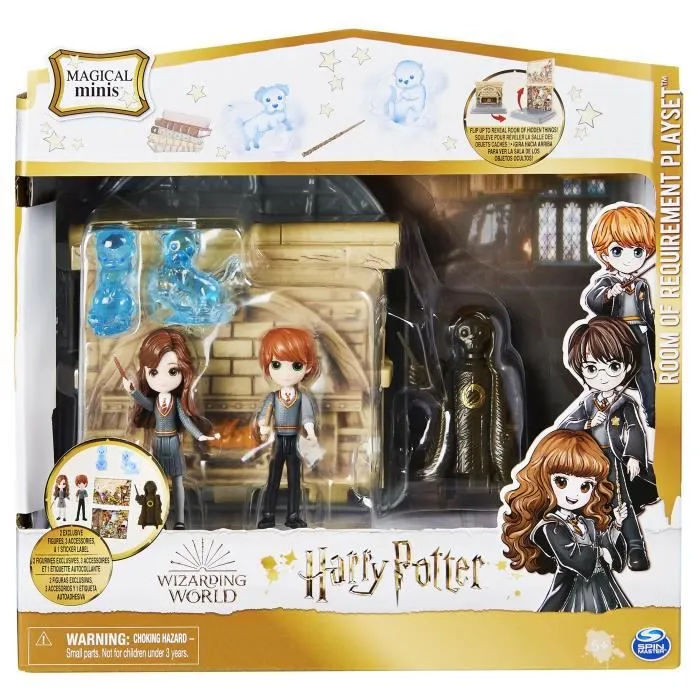Harry Potter - Playset 2 en 1 La salle sur demande Magical Minis - 6063901 - Wizarding World-3