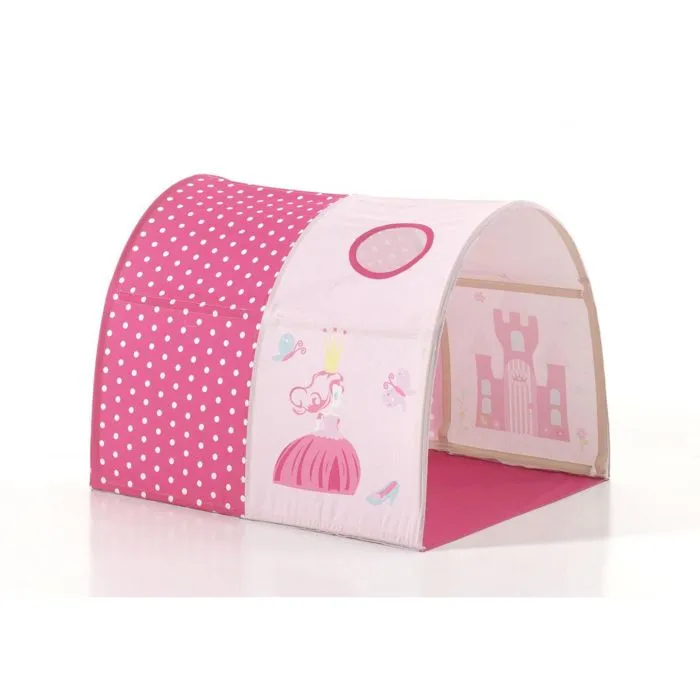 Vipack - Scott Lit Mezzanine Toboggan et Rideau Princess, Tunnel et 3 Sacs Rangement-4