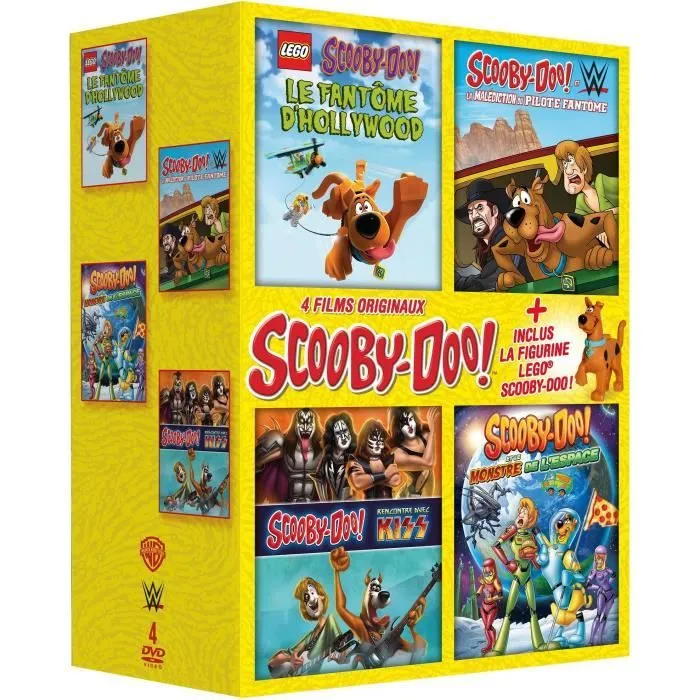 DVD Coffret Scooby-Doo ! et le pilote fantôme + LEGO Scooby-Doo ! et le fantôme d'Hollywood-0