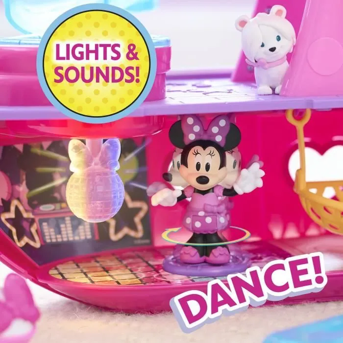 Jouet interactif - DISNEY MINNIE MOUSE - Le Yacht de Minnie - Yacht avec 14 accessoires, tenues changeantes et piscine-7