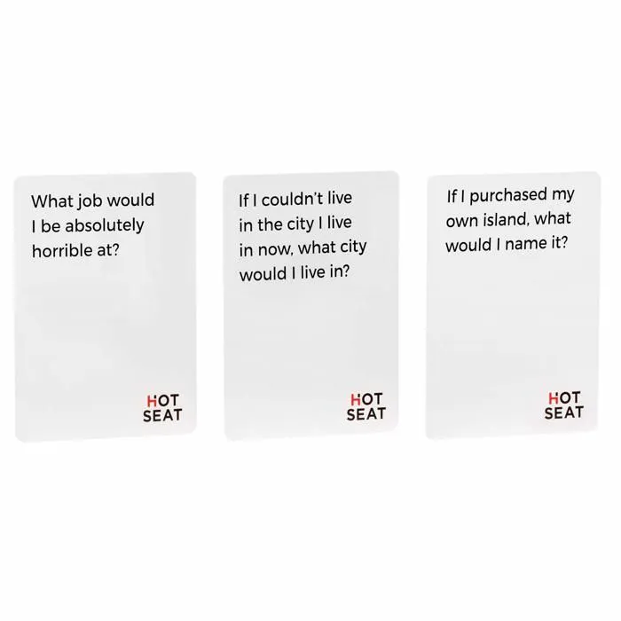 Jeu de societe - jeu de plateau Hot seat - 39685 - The Adult Party Game About Your Friends [Version Anglaise]-2
