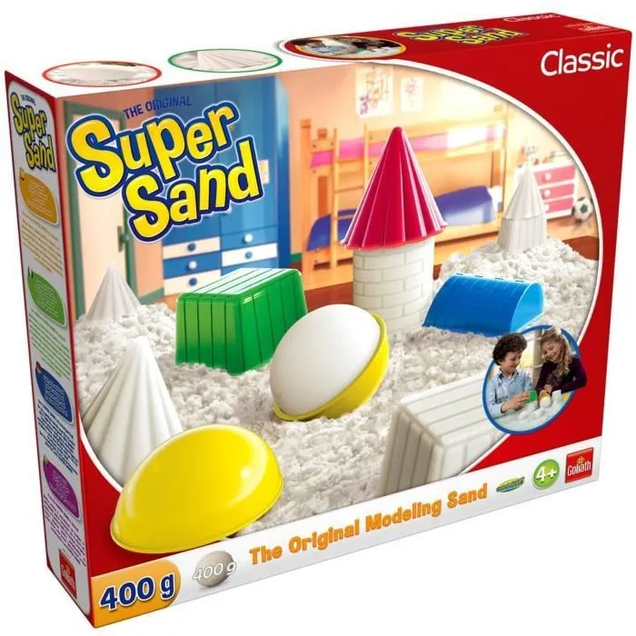SUPER SAND Classic - Loisir créatif - Sable à modeler - GOLIATH-0