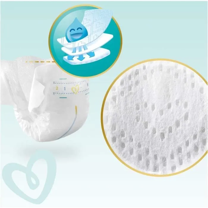 Pampers - Couches Premium Protection Taille 4-74 - 1 pièce-1