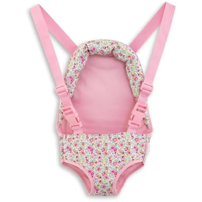 Porte-bébé fleuri pour poupon 36 et 42cm - Corolle-0