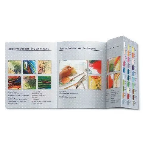 Crayon aquarelle - Staedtler - Karat Aquarell - Lot de 6 - Vert terre - Mine incassable-2
