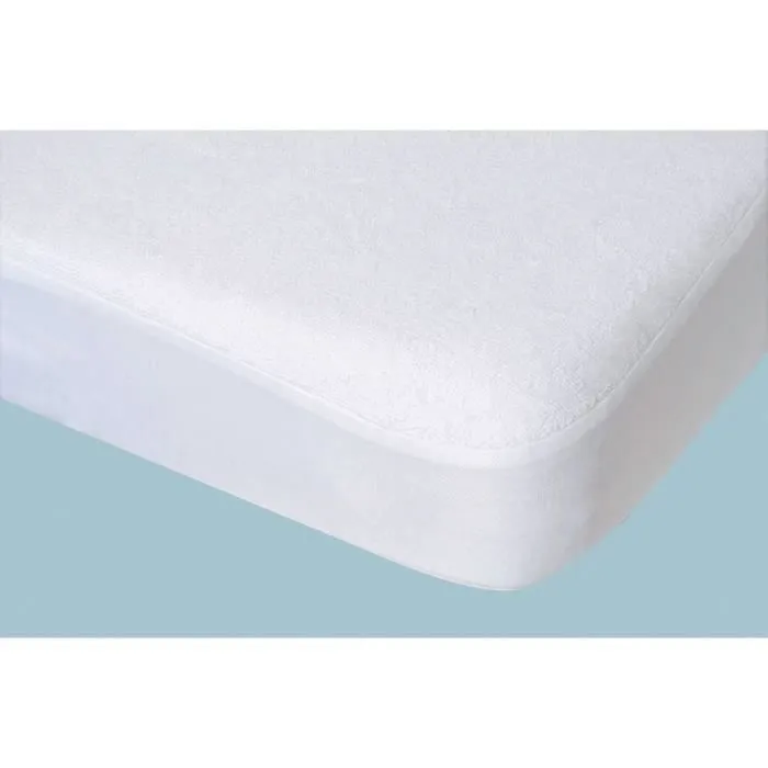 Alèse DOMIVA - 100% Coton - Traité Sanitized - Blanc - 60 x 120 cm-0