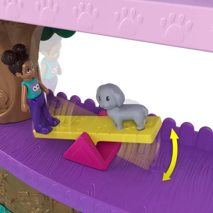 Polly Pocket-Pollyville-La Maison dans les Arbres, à partir de 4 ans HHJ06-4