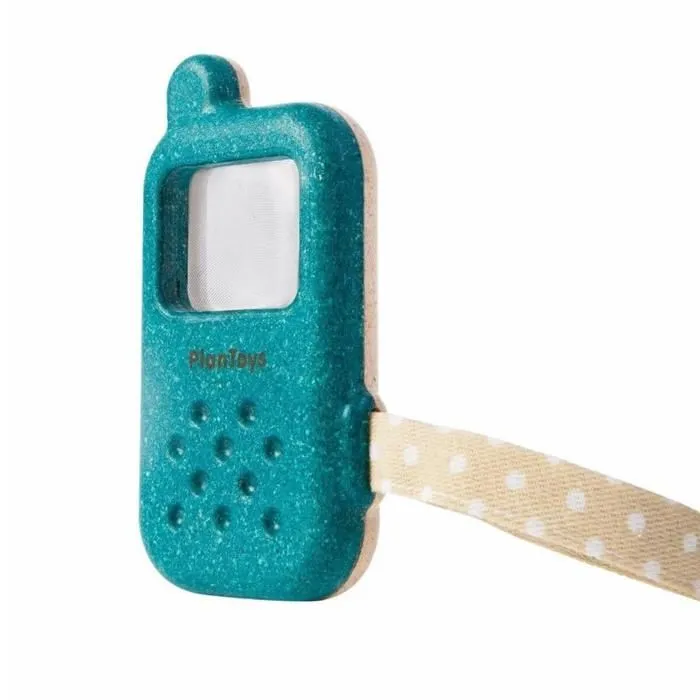 Jouet interactif Mon Premier Téléphone en bois - PLAN TOYS - Mixte - A partir de 1 an-2
