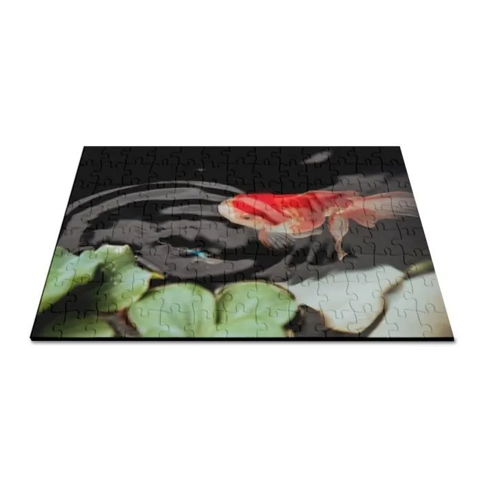 Puzzle Classique 100 pièces Poisson Rouge à la Surface de l'Eau Nature - FABULOUS - Adulte - Intérieur-2