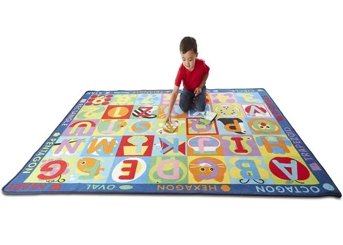 Melissa & Doug - Tapis géant ABC-123-4