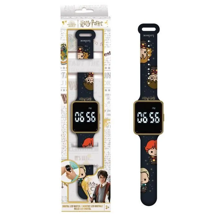 Lexibook - Harry Potter - Montre LED connectée - Bracelet ajustable-0