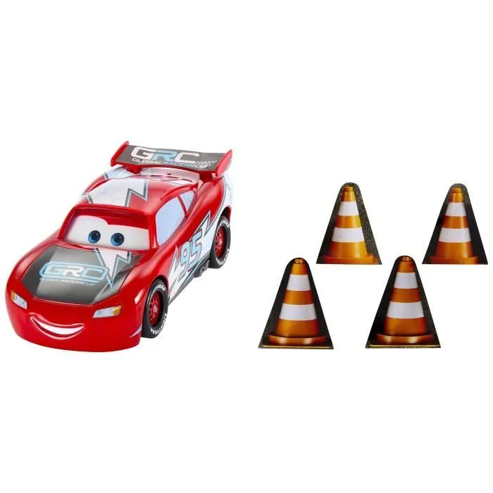 Disney · Pixar Cars-Flash McQueen Course et dérapages-Coffret HXJ34-8