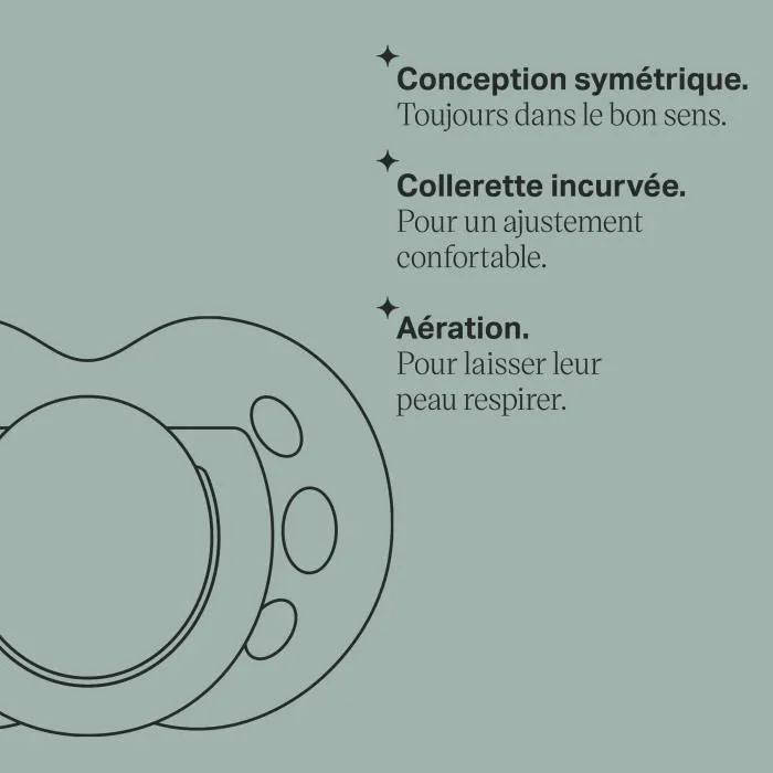 Sucette - TOMMEE TIPPEE - FUN - 18-36 mois - Lot de 2 sucettes symétriques sans BPA - Capsule de stérilisation réutilisable-7