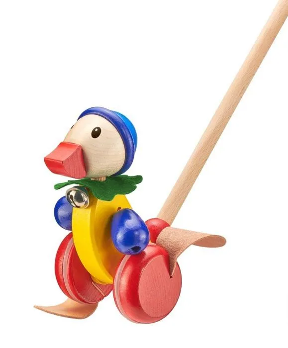 Jouet à pousser - Canard Pedella-1