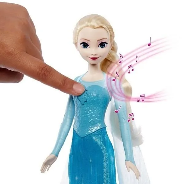 Disney-La Reine Des Neiges-Elsa Poupée Chantante-Chanson En 4 Langues - 3 ans+- JDX48-3