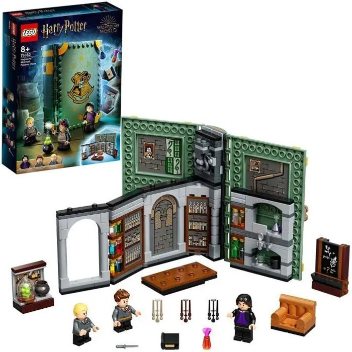 LEGO® Harry Potter 76383 Poudlard : le cours de potions, Idée Cadeau Jouet pour Enfants de 8 ans et plus, Jeu de Voyage-0