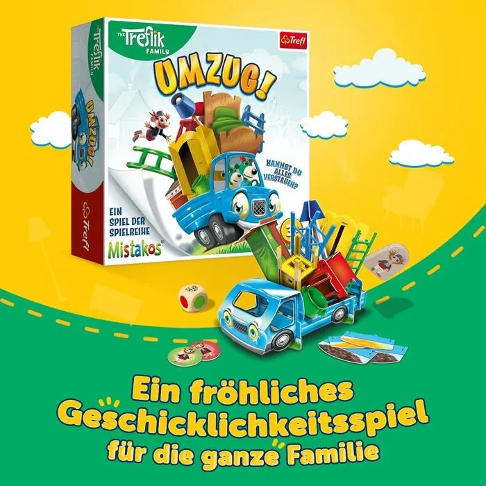 Jeu de societe - jeu de plateau Trefl - 2190 - demenagements.-1
