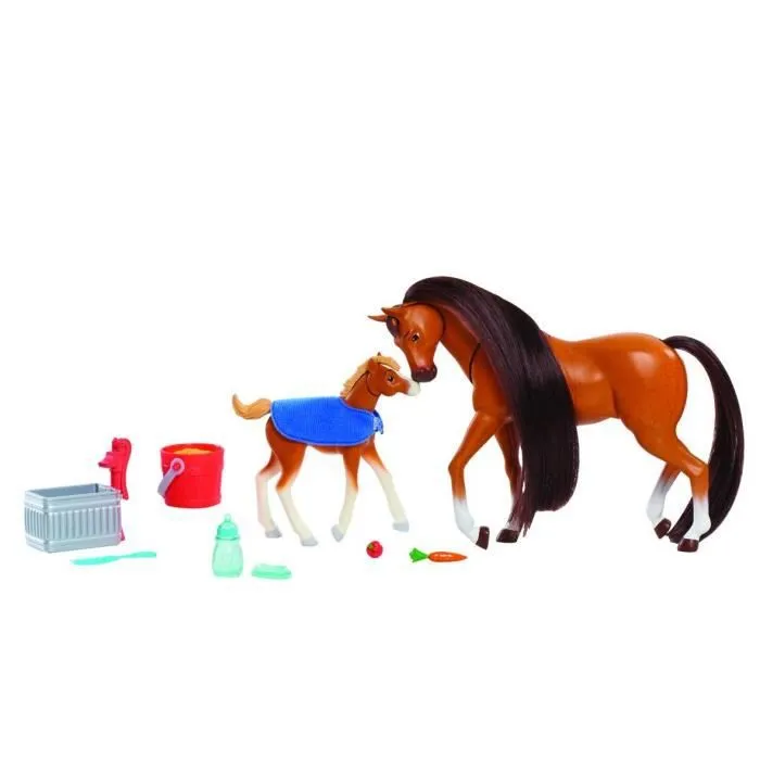 Spirit - Coffret Maman & Poulain avec accessoires-0