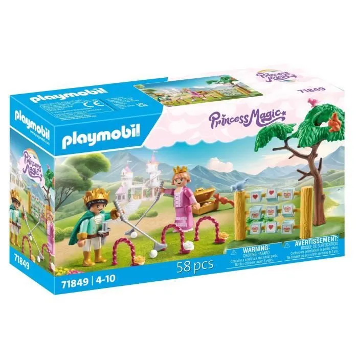 PLAYMOBIL 71849 Jeux de jardin royal avec enfants-0