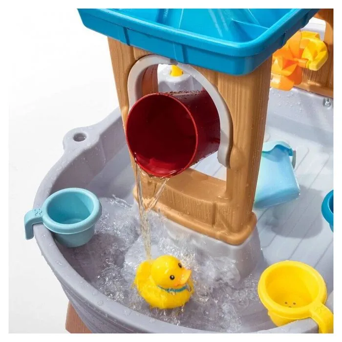 Table d'eau pour enfants - STEP2 - Effet de pluie réaliste - Gris et marron-3