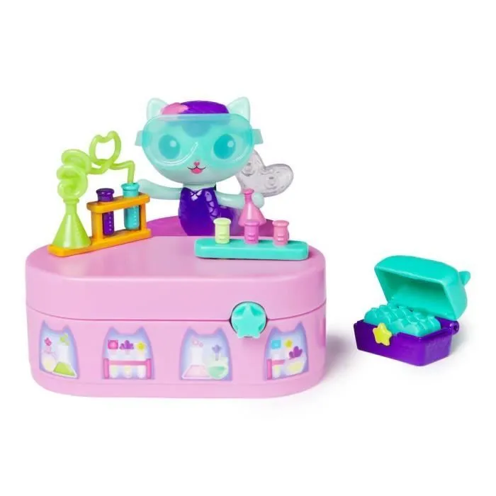 Jouet mobile - SPIN MASTER - Gabby's Dollhouse - Marine - Table de laboratoire - 5 pièces-0