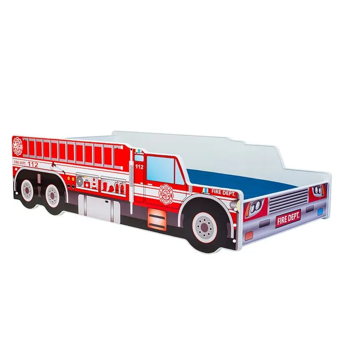 Lit simple enfant pompier140-0