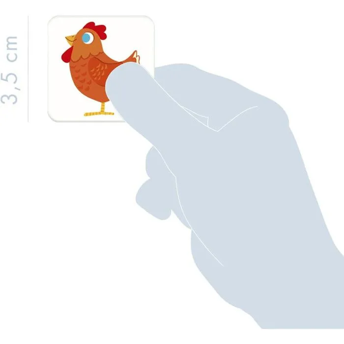 Loto Animaux familiers - Mandarine - Jeu éducatif - Intérieur - Enfant - Mixte - 24 mois - 2 ans-2