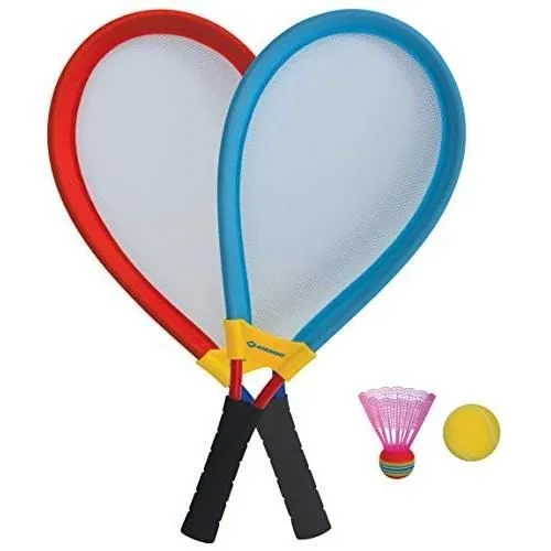 Raquettes de badminton - SCHILDKRÖT - Set géant - 62,5 cm - Pour enfants - Mixte-0