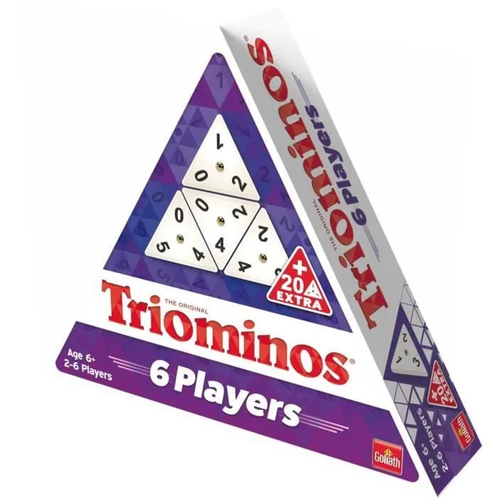 Goliath - Triominos 6 joueurs (Excel 2,0) - Jeu de famille-3