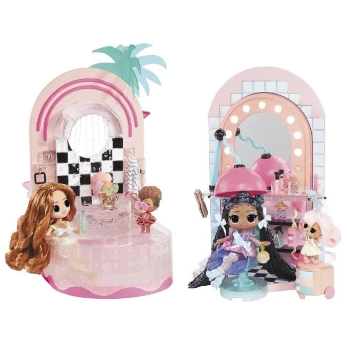 Coffret Salon & Spa L.O.L. Surprise - Baignoire, Bar à jus, Coiffure, Manucure/Pédicure - Mixte - 4 ans et plus-0