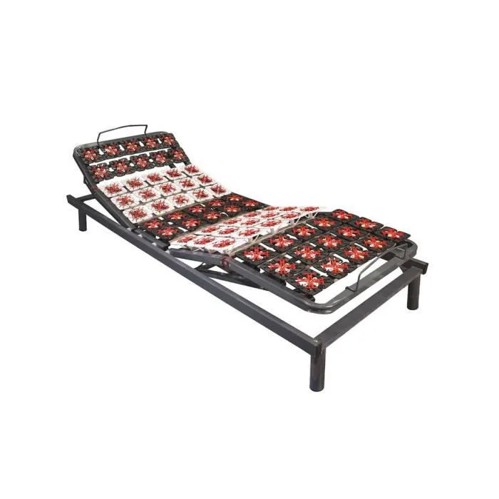 Sommier Relaxant Electrique by Sampur | 100% Plots Ergonomiques | 90 x 200 cm | Literie de Relaxation Electrique Encastrable-0